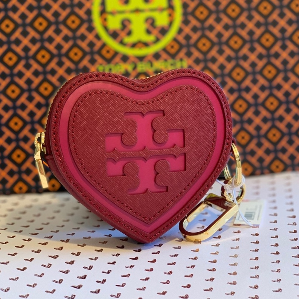 Logo Heart Key Fob